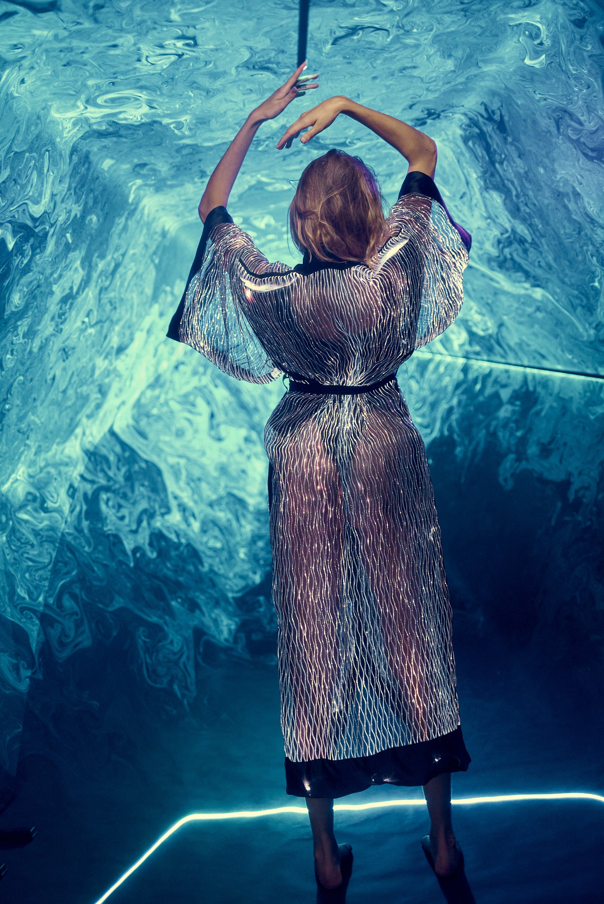 NEBULITE LED Kimono - Sound Reactive Festival Rave Wear