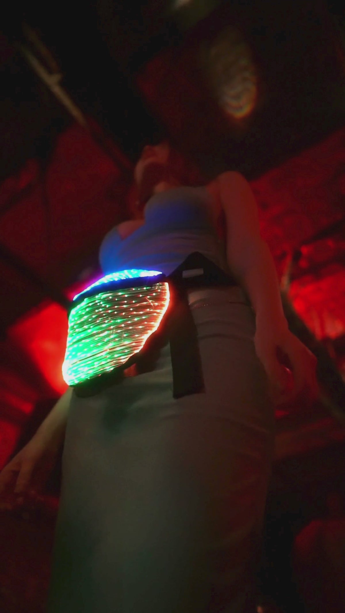 NEBULITE LED Fanny Pack - App Control Festival Waist Bag
